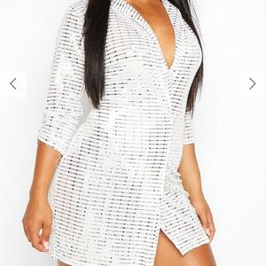 Boohoo Sequin Dress